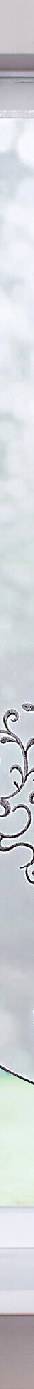 Vitrage pointe baroque brodé finition passe-tringle (gris) Vitrage pointe baroque brodé finition passe-tringle (gris)